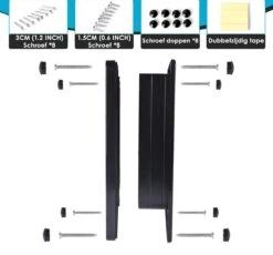 Gluxury Kattenluik Zwart Met Tunnel - 4 Vergrendelingsstanden - Weerbestendig - Binnen En Buiten - Maat L - Nederlandse Handleiding 15 Gluxury Kattenluik Zwart Met Tunnel - 4 Vergrendelingsstanden - Weerbestendig - Binnen En Buiten - Maat L - Nederlandse Handleiding -Merkloos Winkel 1200x1118 7