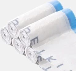 PETKIT Pura X Pura Max Vervangen Afvalzakken|5 Rollen(100 ST)|draagbare Kattenbakafvalbakken|Zakken Voor Zelfreinigende Kattenbak