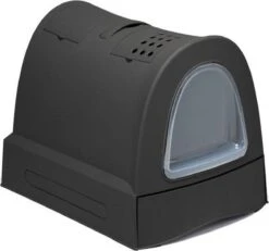 Imac Zuma - Met Schuiflade - Zwart - Kattenbak - 56 X 40 X 42,5 Cm -Merkloos Winkel 1200x1124 1