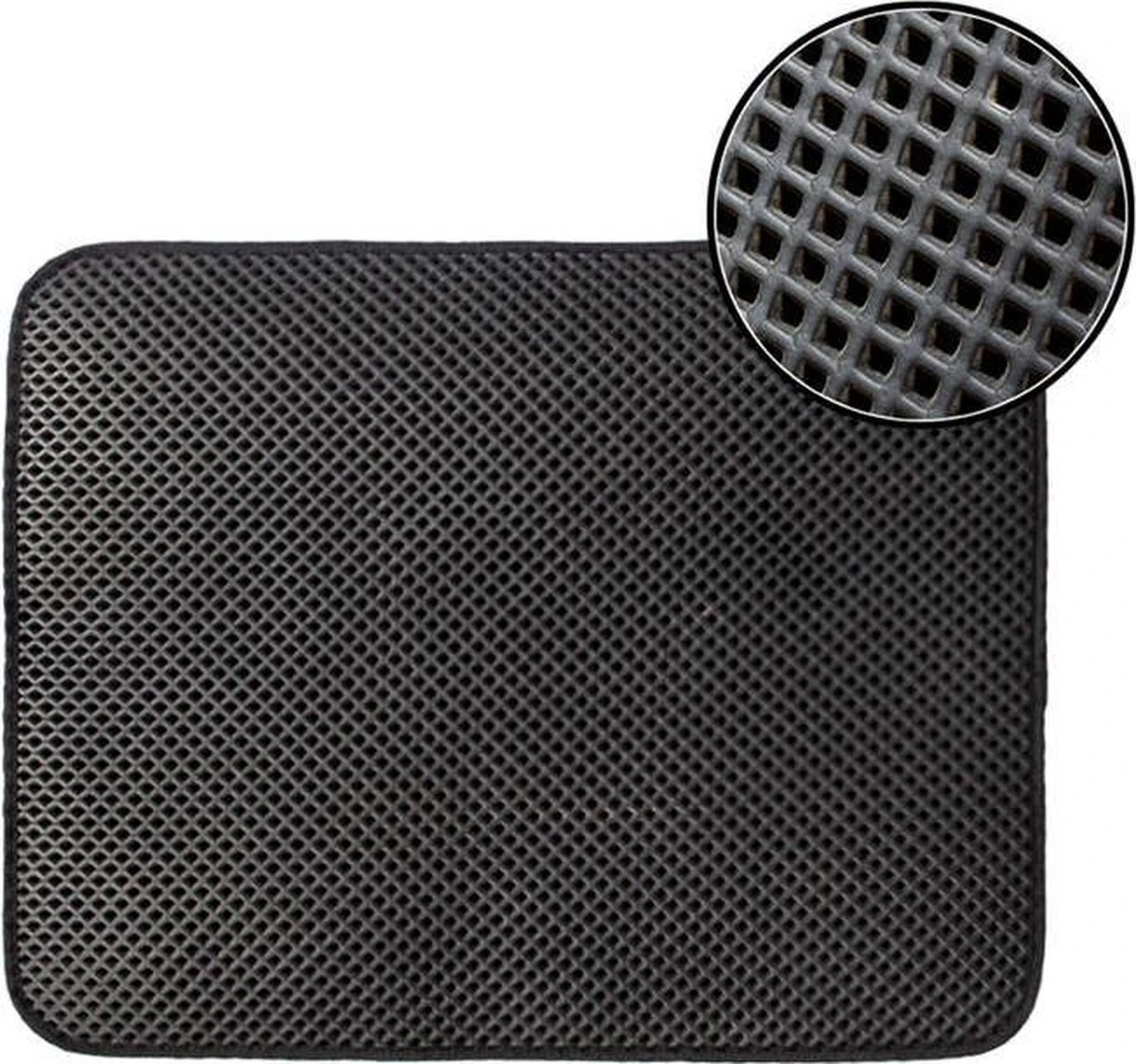 Merkloos Kattenbakmat - Grit Opvanger - 45 X 60 - Waterdicht - Kattenmat Met Filter - Kattenbak Accessoires - Kat Benodigheden - Cat Litter Mat - Dubbele Laag 3 Merkloos Kattenbakmat - Grit Opvanger - 45 X 60 - Waterdicht - Kattenmat Met Filter - Kattenbak Accessoires - Kat Benodigheden - Cat Litter Mat - Dubbele Laag - Afbeelding 3