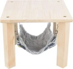 Trixie Schuilplaats Met Hangmat Sunny Assorti / Grijs 28x28x24 Cm