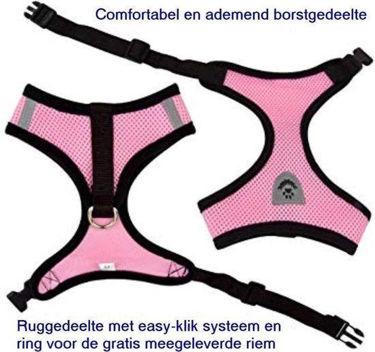 Merkloos Kattentuigje - Kattenharnas - Kattentuig Met Looplijn - Hondentuigje - Hondenharnas - Roze - Maat S 2 Merkloos Kattentuigje - Kattenharnas - Kattentuig Met Looplijn - Hondentuigje - Hondenharnas - Roze - Maat S - Afbeelding 2