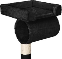 TecTake Stokely - Zwart - Krabpaal - 141 Cm -Merkloos Winkel 1200x1133 4