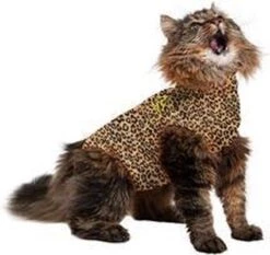 Medical Pet Shirt Kat Luipaard Print - XS