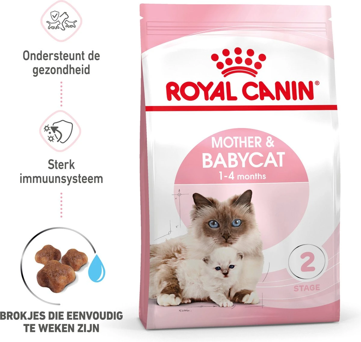 Royal Canin Mother & Babycat - Kattenvoer - 4 Kg 18 Royal Canin Mother & Babycat - Kattenvoer - 4 Kg - Afbeelding 18