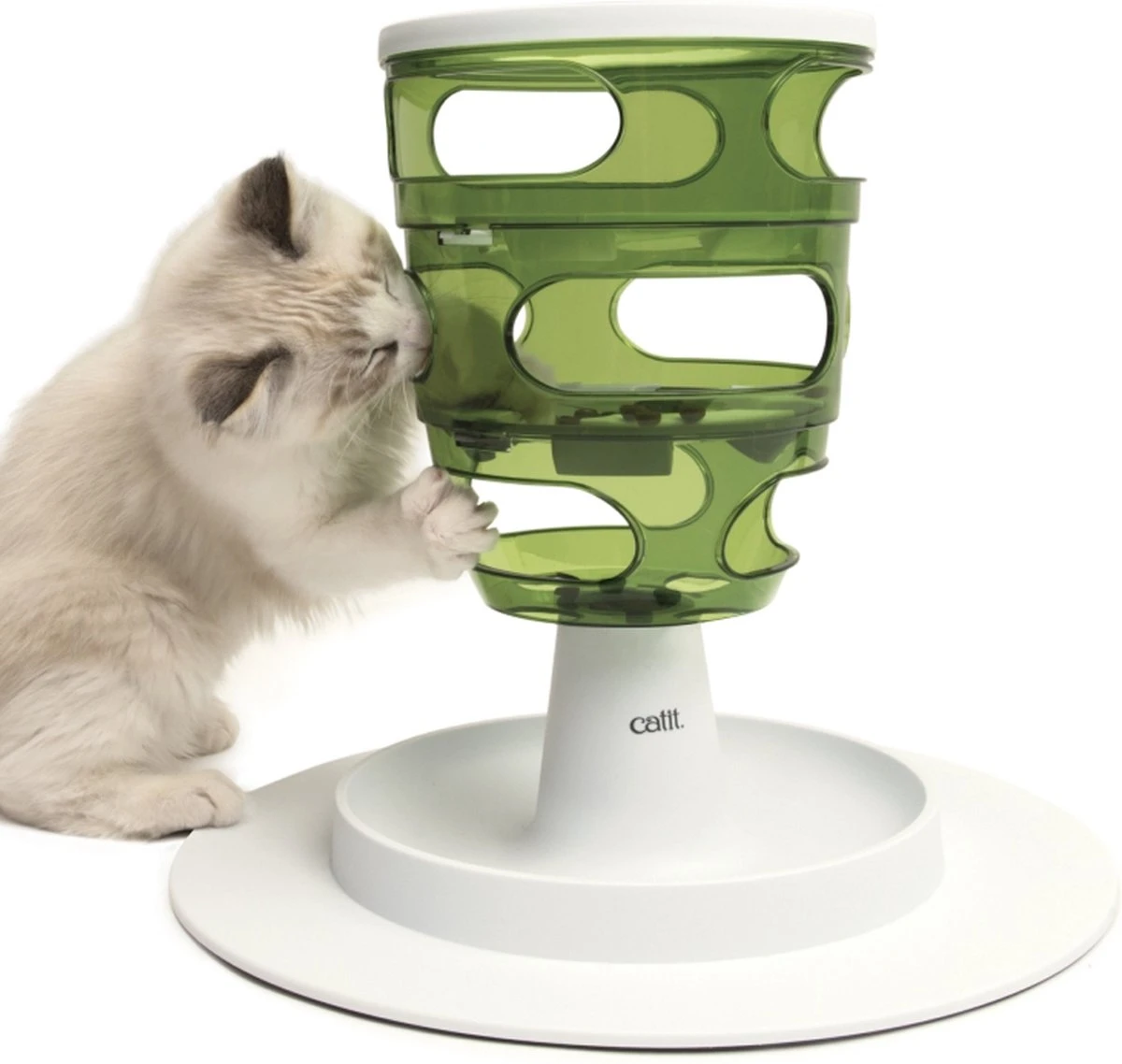 Cat-It Senses 2.0 Food Tree - Wit/Groen - Voerbak - Ø 35 Cm 5 Cat-It Senses 2.0 Food Tree - Wit/Groen - Voerbak - Ø 35 Cm - Afbeelding 5