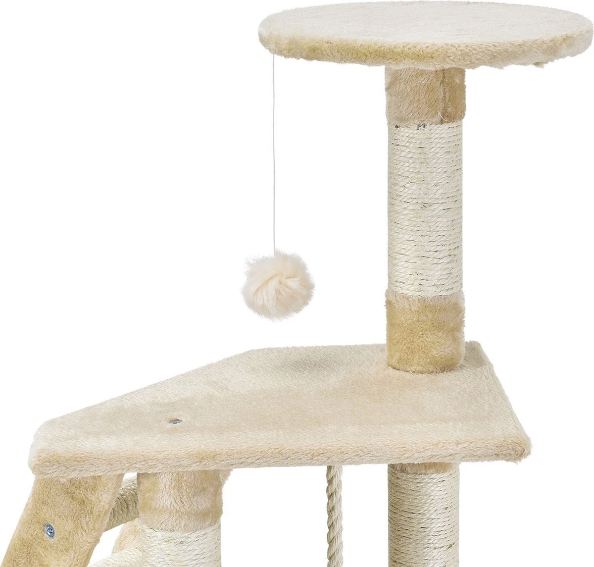 Merkloos Katten Krabpaal - Buffy - Beige 3 Merkloos Katten Krabpaal - Buffy - Beige - Afbeelding 3