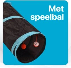 Tavaro Kattentunnel 5 Gangen - Met Speelbal - Kattenspeelgoed - Zwart / Blauw -Merkloos Winkel 1200x1156 4