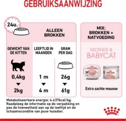 Royal Canin Mother & Babycat - Kattenvoer - 4 Kg 34 Royal Canin Mother & Babycat - Kattenvoer - 4 Kg -Merkloos Winkel 1200x1159 12