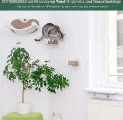 Pfotenolymp® Kattenklimwand - Wandmontage - 22 X 6 Cm - 2 Klimtreden Voor Klimlandschap - Klimboom - Klimwand Voor Katten Met Sisal 9 Pfotenolymp® Kattenklimwand - Wandmontage - 22 X 6 Cm - 2 Klimtreden Voor Klimlandschap - Klimboom - Klimwand Voor Katten Met Sisal -Merkloos Winkel 1200x1169 4