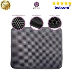 Professionele Kattenbakmat + Cadeau – Schoonloopmat Kattenbak – Katten Grit Opvanger – Dubbele Waterdichte Laag – Uitloopmat Kattenbak – Kattenverzorging – Kattenbak Accessoires - Gritmat – Kat Benodigdheden -Merkloos Winkel 1200x1173 2