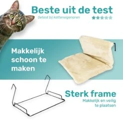 Kattenhangmat - Voor Aan Het Raam - Kattenmand - Raam - Hangmat Kat - Dieren - Kattenbed - Kattenmand - Slaapplek - Ligplaats 8 Kattenhangmat - Voor Aan Het Raam - Kattenmand - Raam - Hangmat Kat - Dieren - Kattenbed - Kattenmand - Slaapplek - Ligplaats -Merkloos Winkel 1200x1174 11