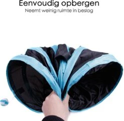 Merkloos Kattentunnel - Opvouwbaar - 3 Gangen - Voor Binnen En Buiten -Merkloos Winkel 1200x1174 13