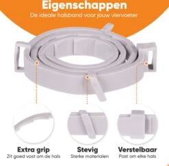 Nafurapets Vlooienband Voor Hond – Anti Vlooien – Teken Band – 100% Natuurlijk – 8 Maanden Bescherming – Grote & Kleine Hond -Merkloos Winkel 1200x1177 1