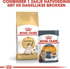 Royal Canin Siamese Adult - Kattenvoer - 4 Kg -Merkloos Winkel 1200x1182 2