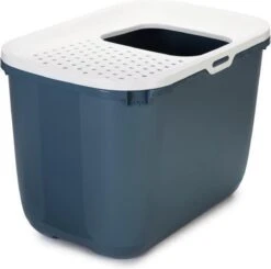 Savic Hop In Kattenbak - Steenblauw/wit -Merkloos Winkel 1200x1188 4