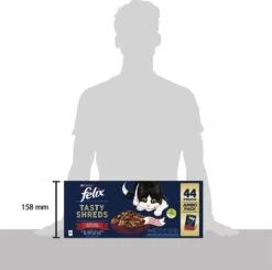 Felix Heerlijke Reepjes Farm Selectie - Katten Natvoer - 44 X 80g -Merkloos Winkel 1200x1190