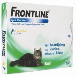Frontline Spot On - Kat -Tegen Vlooien En Teken - 4 Pipetten -Merkloos Winkel 1200x1191 1