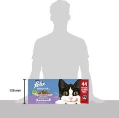 Felix Original Mix Selectie In Gelei - Katten Natvoer - 44 X 85g -Merkloos Winkel 1200x1191 5