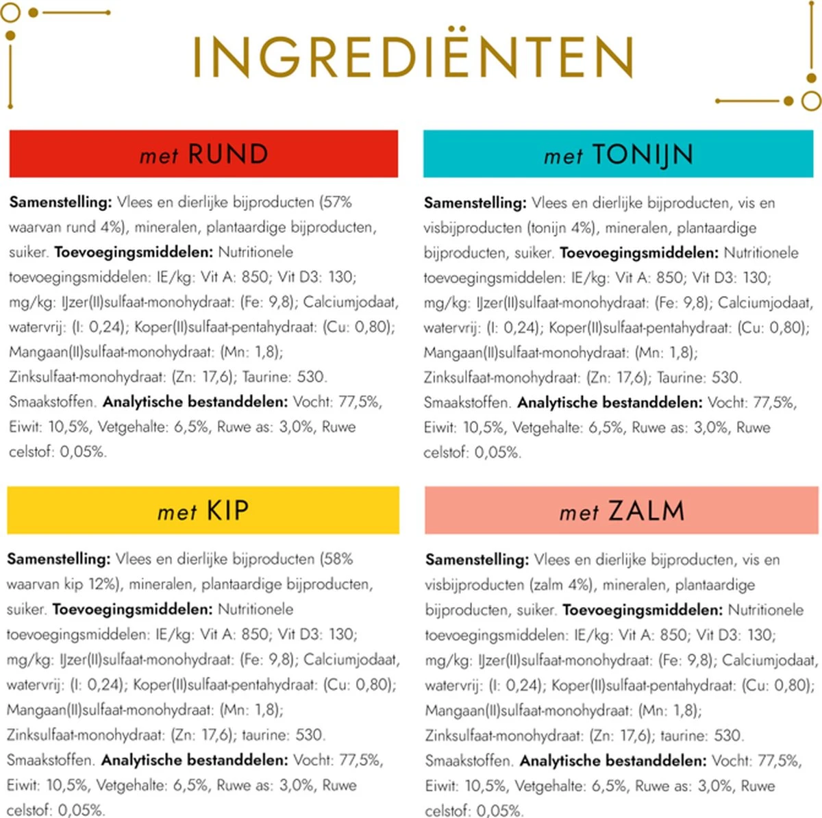 Purina One Gourmet Perle - Kattenvoer - Land En Zee - 96 X 85 Gram 11 Purina One Gourmet Perle - Kattenvoer - Land En Zee - 96 X 85 Gram - Afbeelding 11