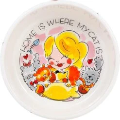 Blond Amsterdam - Kattenvoerbak - Wit - Ø 15,5 Cm -Merkloos Winkel 1200x1194 2