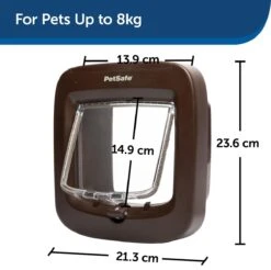 PetSafe Staywell Microchip Kattenluik - Bruin -Merkloos Winkel 1200x1197 20