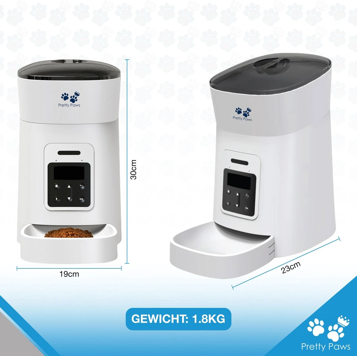 Pretty Paws PP002 Professionele Automatische Voerbak Kat- Stemrecorder - Voerautomaat - Katten Voerbak - Minimalistisch 11 Pretty Paws PP002 Professionele Automatische Voerbak Kat- Stemrecorder - Voerautomaat - Katten Voerbak - Minimalistisch - Afbeelding 11
