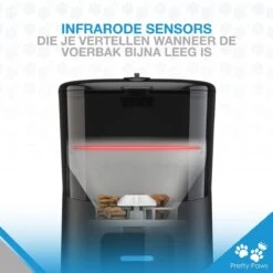 Pretty Paws PP005 Wifi Voerautomaat Zwart - Automatische Voerbak - Slimme Voerautomaat Met App - Instelbaar Voedingsschema - WIFI -Merkloos Winkel 1200x1199 20