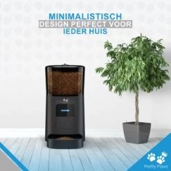 Pretty Paws PP005 Wifi Voerautomaat Zwart - Automatische Voerbak - Slimme Voerautomaat Met App - Instelbaar Voedingsschema - WIFI -Merkloos Winkel 1200x1199 21