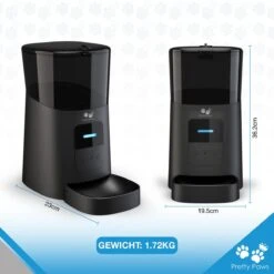 Pretty Paws PP005 Wifi Voerautomaat Zwart - Automatische Voerbak - Slimme Voerautomaat Met App - Instelbaar Voedingsschema - WIFI -Merkloos Winkel 1200x1199 22