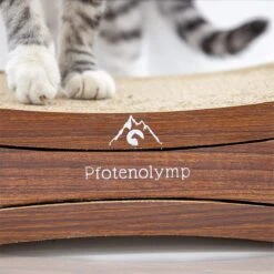 Pfotenolymp® Premium Krabplank / Krablounge Voor Katten - Krabplank / Kattenkrabplank - Krabplank Met Golfkarton & Kattenkruid - Krablounge Voor Katten -Merkloos Winkel 1200x1199 30