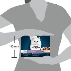 Gourmet Perle - Kattenvoer Natvoer - Land & Zee Duo Met Kip En Rund - 48 X 85 Gram -Merkloos Winkel 1200x1200 100