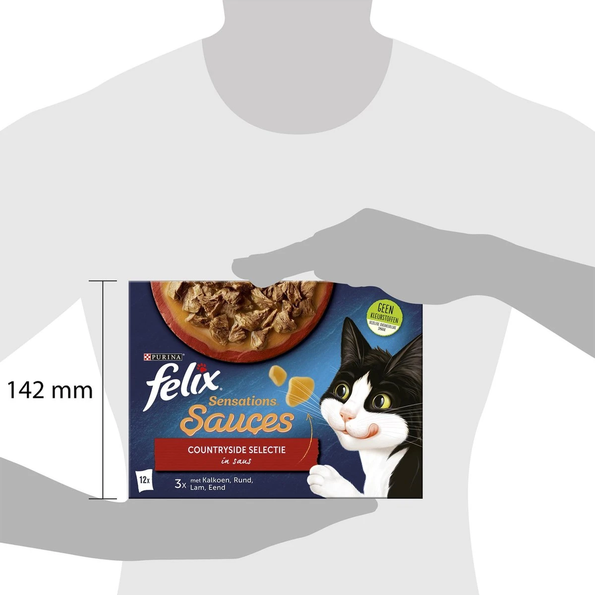 Felix Sensations Sauces Countryside Selectie In Saus - Katten Natvoer - 48 X 85g 4 Felix Sensations Sauces Countryside Selectie In Saus - Katten Natvoer - 48 X 85g - Afbeelding 4