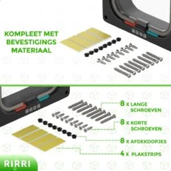 Rirri Kattenluik Met Tunnel - 4 Vergrendelingsstanden - Weersbestendig - Binnen En Buiten - Maat M - Zwart - 19 X 20 Cm 12 Rirri Kattenluik Met Tunnel - 4 Vergrendelingsstanden - Weersbestendig - Binnen En Buiten - Maat M - Zwart - 19 X 20 Cm -Merkloos Winkel 1200x1200 1032