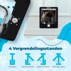Skipoo Kattenluik Met Tunnel - Weerbestendig - Grote Kat - 4 Vergrendelingsstanden - Zwart 12 Skipoo Kattenluik Met Tunnel - Weerbestendig - Grote Kat - 4 Vergrendelingsstanden - Zwart -Merkloos Winkel 1200x1200 1046