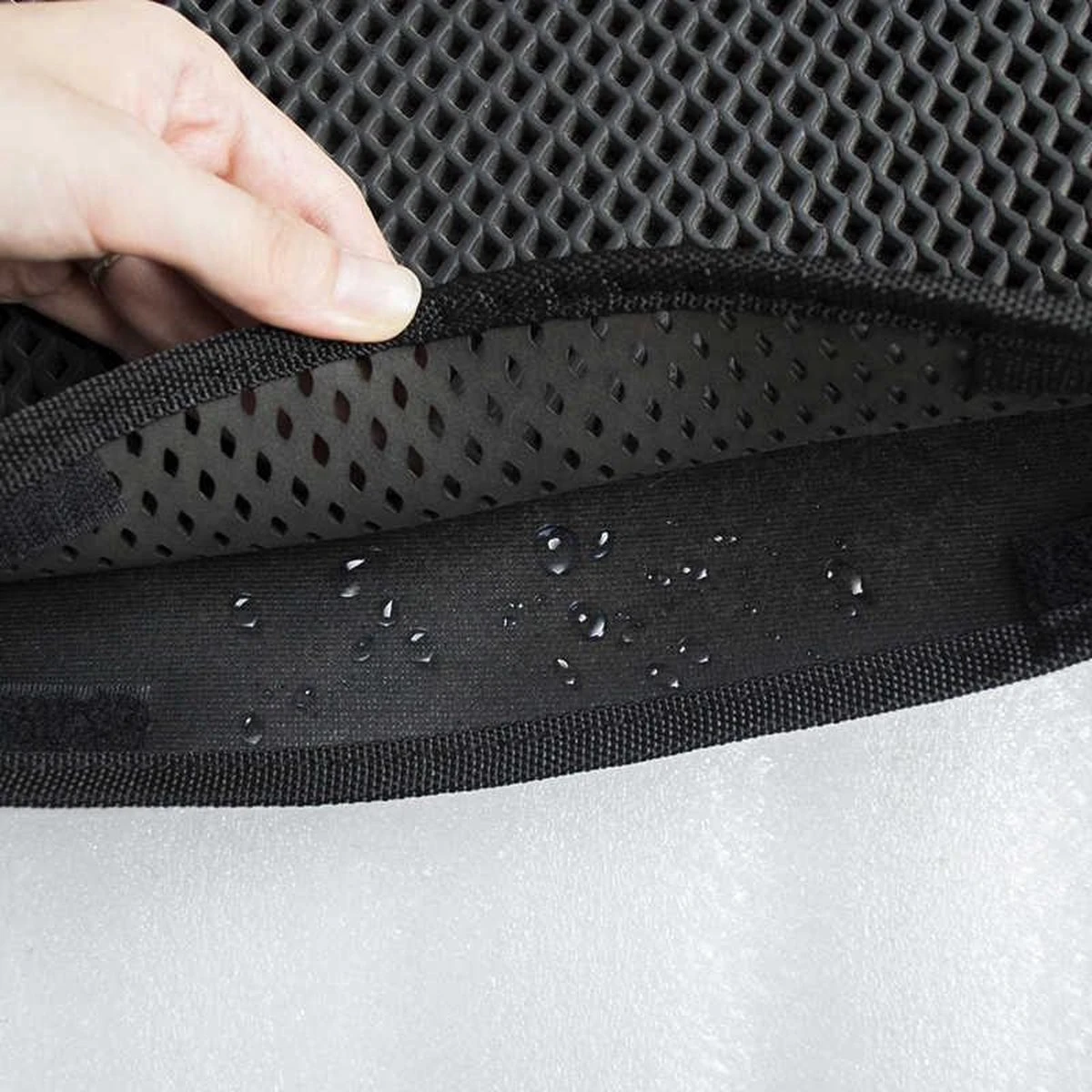 Merkloos Kattenbakmat - Grit Opvanger - 45 X 60 - Waterdicht - Kattenmat Met Filter - Kattenbak Accessoires - Kat Benodigheden - Cat Litter Mat - Dubbele Laag 5 Merkloos Kattenbakmat - Grit Opvanger - 45 X 60 - Waterdicht - Kattenmat Met Filter - Kattenbak Accessoires - Kat Benodigheden - Cat Litter Mat - Dubbele Laag - Afbeelding 5