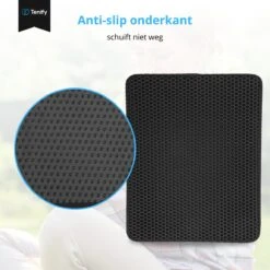 Tenify Kattenbakmat + Extra Kattenbak Schepje - 40 X 50 Cm - Waterdicht - Dubbele Laag - Honingraatstructuur - Uitloopmat - Mat -Merkloos Winkel 1200x1200 1139