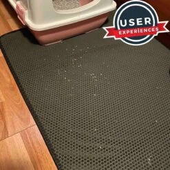 Blue Eyes Kattenbakmat, 30 Cm X 40 Cm, (!!! MAAT !!!) Kattenbakmat, Kattenbakonderlegger, Honingraatdesign, Kattenbak, Waterdicht, Dubbellaags Ontwerp, Honingraatmat (grijs) -Merkloos Winkel 1200x1200 1164