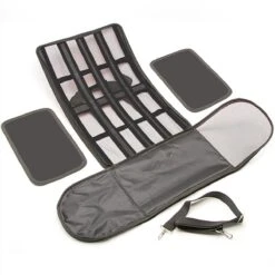 Opvouwbare Katten Reismand - Met Schouderband En Kattenbakmat - Reismand Kat - 49x30x26 Cm - Wasmachinebestendig - Zwart - Hondendraagtas - Kattenreismand - Draagtas Voor Dieren - Kattenmand -Merkloos Winkel 1200x1200 1170