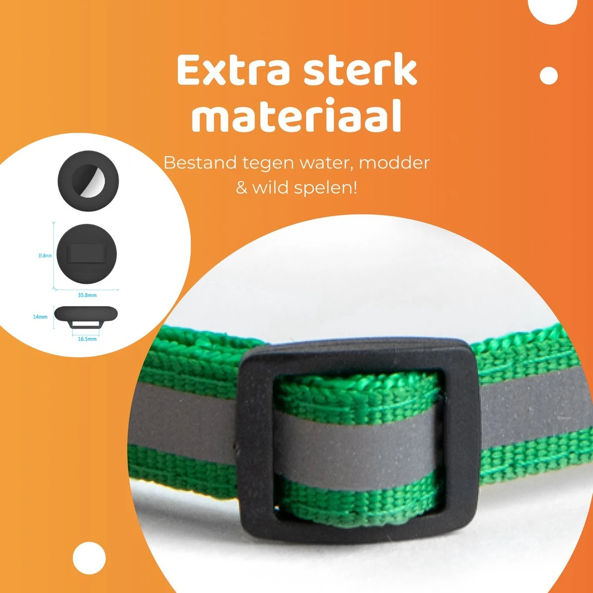 ACE Pets Reflecterende Kattenhalsband Met Veiligheidssluiting – Halsband Kat & Kitten - Met Adreskoker - Kittenhalsband & Kattenbandje Met Belletje - Geschikt Voor Apple Airtag - Zwart 4 ACE Pets Reflecterende Kattenhalsband Met Veiligheidssluiting – Halsband Kat & Kitten - Met Adreskoker - Kittenhalsband & Kattenbandje Met Belletje - Geschikt Voor Apple Airtag - Zwart - Afbeelding 4