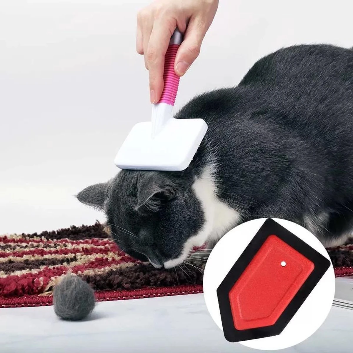 Huisdier Haarverwijderaar - Katten En Honden Haren Kleding Pluizenborstel Dierenhaar Verwijderaar Pluizenroller Kattenharen Hondenharen Verwijderen Huisdierhaar Kleefroller Pluizen Borstel Roller Kledingroller Dierenharen 2 Huisdier Haarverwijderaar - Katten En Honden Haren Kleding Pluizenborstel Dierenhaar Verwijderaar Pluizenroller Kattenharen Hondenharen Verwijderen Huisdierhaar Kleefroller Pluizen Borstel Roller Kledingroller Dierenharen - Afbeelding 2