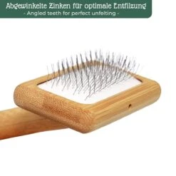 Pfotenolymp® Zachte Borstel Voor Katten - Kattenborstel / Kattenkam Van Bamboe - Bontborstel / Vachtborstel / Kattenhaarborstel - Bontkam Voor Vachtverzorging -Merkloos Winkel 1200x1200 1254