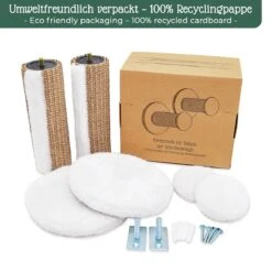 Pfotenolymp® Kattenklimwand - Wandmontage - 22 X 6 Cm - 2 Klimtreden Voor Klimlandschap - Klimboom - Klimwand Voor Katten Met Sisal 11 Pfotenolymp® Kattenklimwand - Wandmontage - 22 X 6 Cm - 2 Klimtreden Voor Klimlandschap - Klimboom - Klimwand Voor Katten Met Sisal -Merkloos Winkel 1200x1200 1266