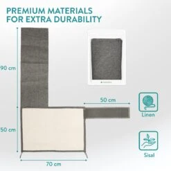 Navaris Katten Krabmat - Bescherming Van Meubels - Voor Banken En Stoelen - Krabbescherming - Rechtsdraaiend -Merkloos Winkel 1200x1200 1306