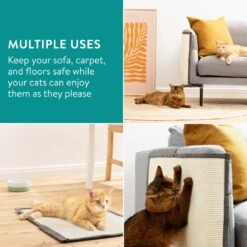 Navaris Katten Krabmat - Bescherming Van Meubels - Voor Banken En Stoelen - Krabbescherming - Rechtsdraaiend -Merkloos Winkel 1200x1200 1307