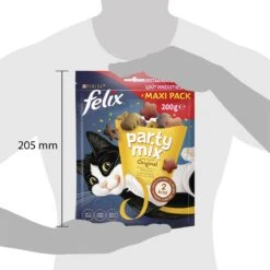 Felix Party Mix - Kattensnacks Original Mix - 5 X 200g -Merkloos Winkel 1200x1200 183