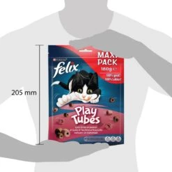 Felix PlayTubes - Kattensnacks Kalkoen & Ham - 5 X 180g -Merkloos Winkel 1200x1200 199