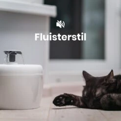 TrevoPet® Drinkfontein Kat - Waterfontein Kat - Kattenfontein - Fluisterstil - Drinkfontein - Drinkbak Kat - 2.5 Liter - Inclusief Filter - Wit -Merkloos Winkel 1200x1200 271