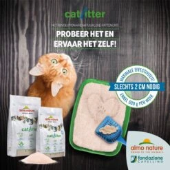 Almo Nature Zuinige Kattenbakvulling Klontvormend En Milieuvriendelijk - Inhoud 4,54 Kg -Merkloos Winkel 1200x1200 336