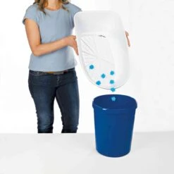 Trixie Berto Kattenbak Open Met Scheidingssyteem Donkergrijs/Blauw - 59X39X22 CM -Merkloos Winkel 1200x1200 431